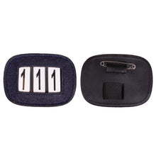 Load image into Gallery viewer, QHP Shine Number Holder ~ Navy