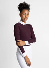 Load image into Gallery viewer, Maximilian Air Show Shirt Long Sleeve ~ Mulberry
