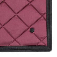 Load image into Gallery viewer, QHP Zahra Saddle Pad ~ Wine red