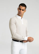 Load image into Gallery viewer, Maximilian ~ Active Long Sleeve Competition Shirt (Beige)