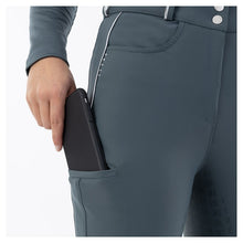 Load image into Gallery viewer, BR Riding Breeches Dionne Ladies Silicone Seat ~ Dark Slate