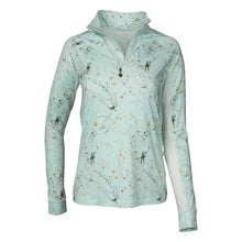 Load image into Gallery viewer, Dapplebay Dragonfly Meadow 1/4 Zip Riding Top - Long Sleeve