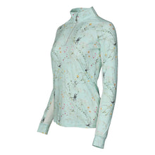 Load image into Gallery viewer, Dapplebay Dragonfly Meadow 1/4 Zip Riding Top - Long Sleeve