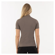 Load image into Gallery viewer, BR Half-Zip Short Sleeve Shirt Estelle Ladies
