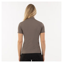 Load image into Gallery viewer, BR Half-Zip Short Sleeve Shirt Estelle Ladies