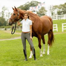 Load image into Gallery viewer, Equinavia Estelle Hand Beaded Belt - Chestnut/Lattice Brown