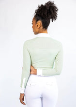 Load image into Gallery viewer, Maximilian Air Long Sleeve Show Shirt (Sage Green)