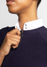 Load image into Gallery viewer, Maximilian Short Sleeve Air Show Shirt ~ Navy