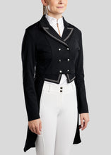 Load image into Gallery viewer, Montar-MoGloria Long Tailcoat w Gun Metal Caviar Tape - Black