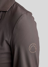Load image into Gallery viewer, MoLila Competition Jacket w. Champagne Crystal Tape - Slate Grey