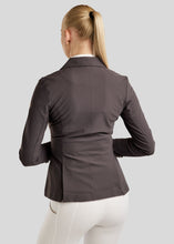 Load image into Gallery viewer, MoLila Competition Jacket w. Champagne Crystal Tape - Slate Grey