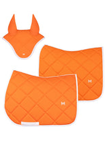 Load image into Gallery viewer, Maximilian Crew Ear Bonnet (Tangerine)