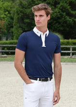 Load image into Gallery viewer, Maximilian ~ Active Short Sleeve Competition Shirt (Navy)
