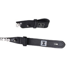Load image into Gallery viewer, SD® MYSTERY DOUBLE BRIDLE IN BLACK/BLACK/GLITTER PATENT.