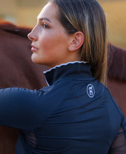 Load image into Gallery viewer, Novella ~ Barn Shirt Black long Sleeve