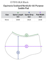 Load image into Gallery viewer, Equinavia Svalbard Nordic Air Tech Saddle Pad AP