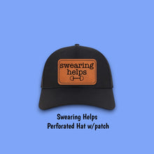 Load image into Gallery viewer, Equine & Design Perforated Trucker Hat w/ Patch