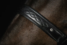 Load image into Gallery viewer, MRS. ROS LEATHER HALTER DIAMOND DELUXE MOVIE STAR