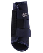 Load image into Gallery viewer, QHP Technical Front and Hind Eventing Boots ~ ON SALE
