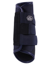 Load image into Gallery viewer, QHP Technical Front and Hind Eventing Boots ~ ON SALE