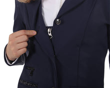 Load image into Gallery viewer, QHP Juliet Junior Competition Coat ~ Navy