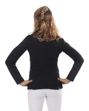 Load image into Gallery viewer, QHP Juliet Junior Competition Coat ~ Black