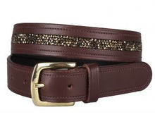 Load image into Gallery viewer, QHP Lupine Leather Belt