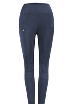 Load image into Gallery viewer, Cavallo Lin Grip Riding Tights ~ Dark Blue