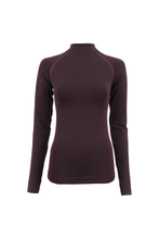 Load image into Gallery viewer, Cavallo Emica Compression Shirt ~ Red Wine ~ ON SALE
