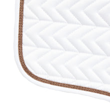 Load image into Gallery viewer, Toklat Tango Chevron Dressage Pad ~ White
