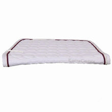 Load image into Gallery viewer, Equine Couture Rhinestone Dressage Saddle Pad ~ Burgundy

