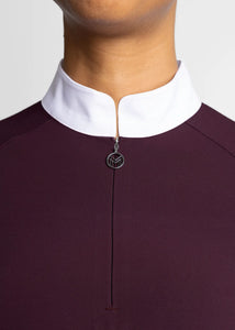 Maximilian Air Show Shirt Long Sleeve ~ Mulberry