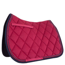 Load image into Gallery viewer, BR Event Saddle Pad GP ~ Beet Red
