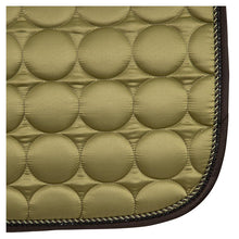 Load image into Gallery viewer, BR Saddle Pad Satin Dream Dressage ~ Olive Green
