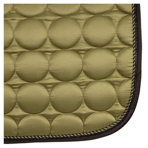 BR Saddle Pad Satin Dream Dressage ~ Olive Green