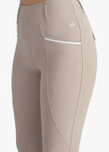 Load image into Gallery viewer, Maximilian Pro Riding Leggings (Beige) Knee Patch
