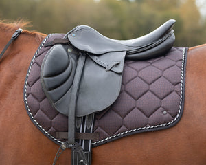 QHP Crocodile Print Saddle Pad GP