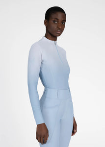 Maximilian Ombré Long Sleeve Base Layer (Aqua)