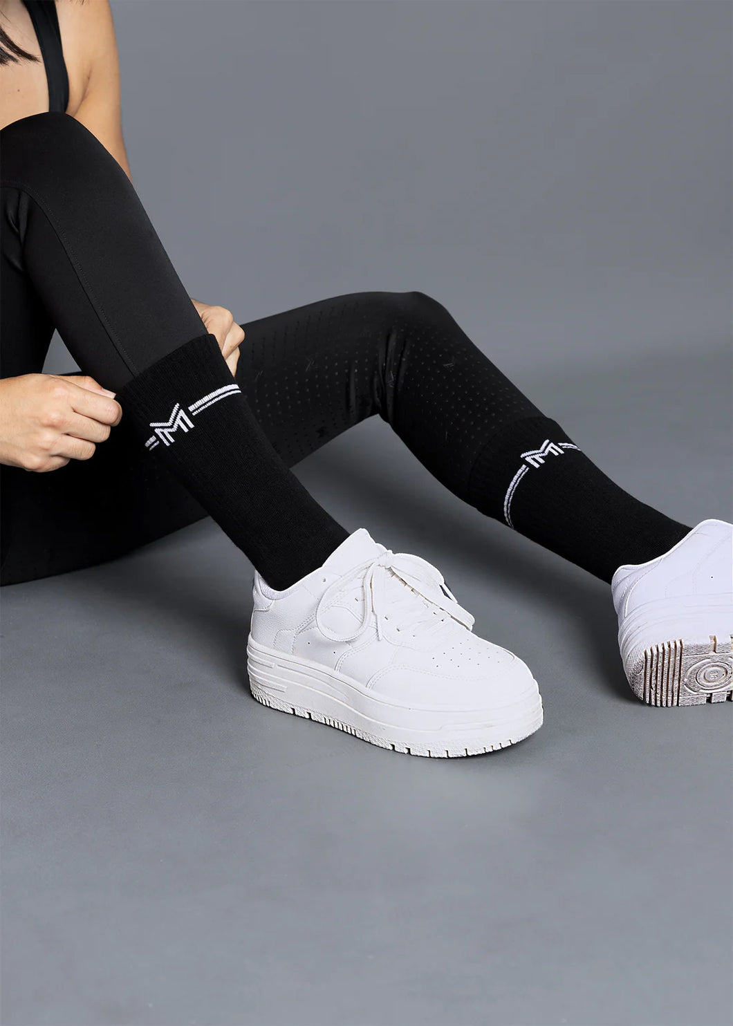 Maximilian Rise Sports Socks (Black)