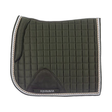 Load image into Gallery viewer, Equinavia Copenhagen Stay Put Dressage Saddle Pad - Olive Green
