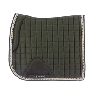 Equinavia Copenhagen Stay Put Dressage Saddle Pad - Olive Green