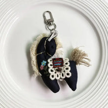 Load image into Gallery viewer, Keypus Fabric Pony Bag Charm/Keychain
