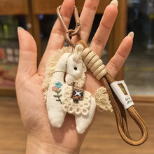 Load image into Gallery viewer, Keypus Fabric Pony Bag Charm/Keychain
