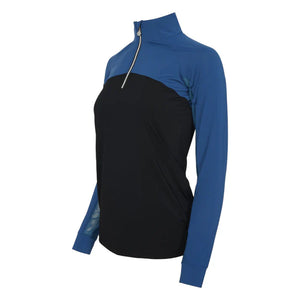 Dapplebay Lady 1/4 Riding Top Navy/Black LS