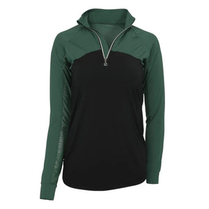 Dapplebay Lady 1/4 Riding Top Evergreen LS