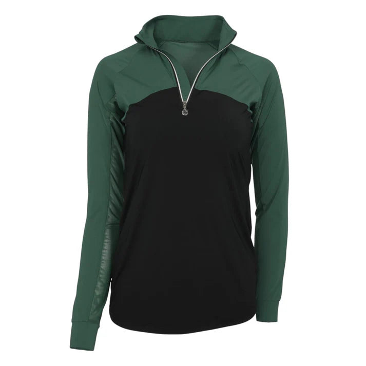 Dapplebay Lady 1/4 Riding Top Evergreen LS