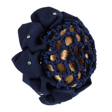 Load image into Gallery viewer, Hair Net Scrunchie With Clips
