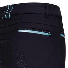 Load image into Gallery viewer, Imperial Riding El Capone Breech ~ Black/Teal FG
