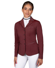 Load image into Gallery viewer, QHP Kae Competition Coat ~ Burgundy
