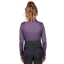 Load image into Gallery viewer, QHP Fayen Youth Sportshirt in Vintage Violet
